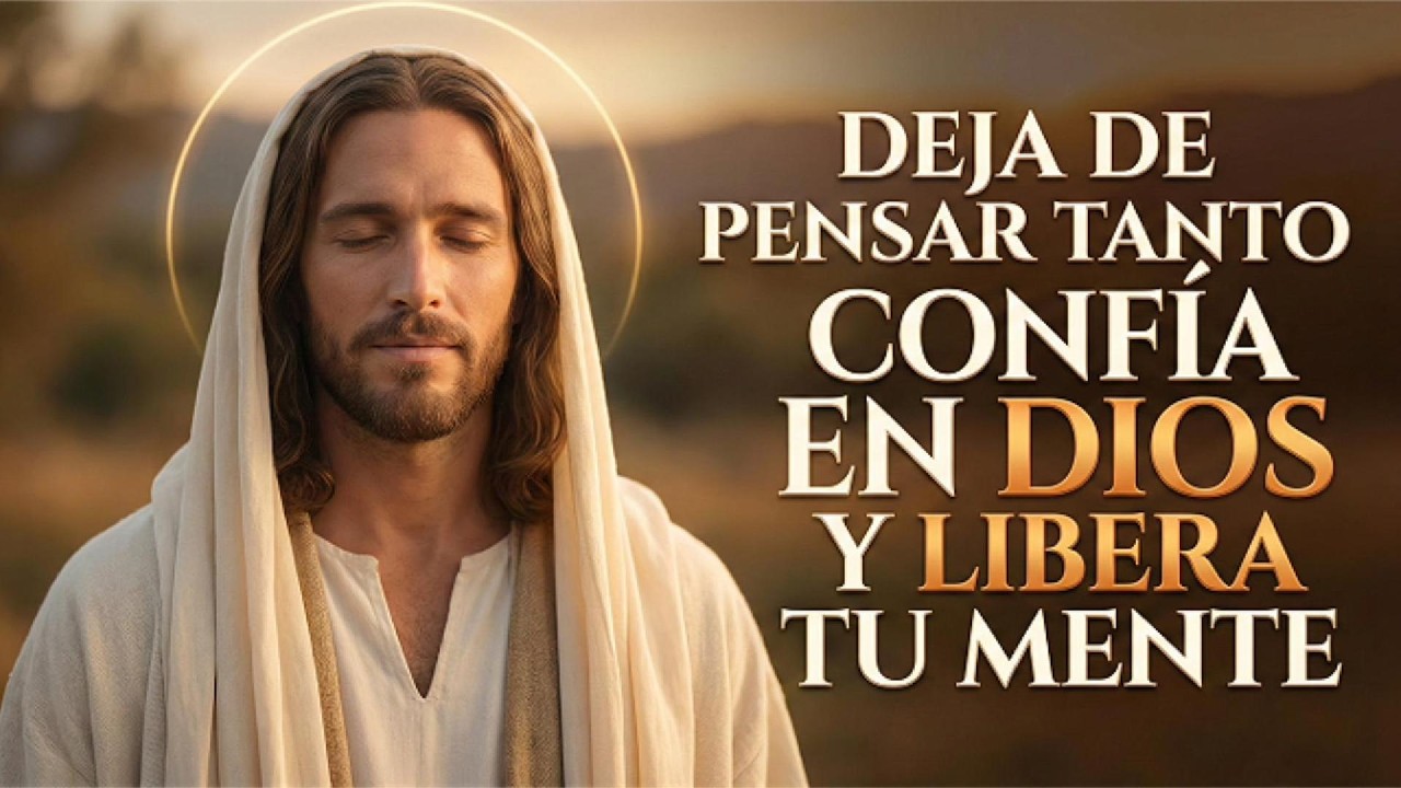 DEJA DE PENSAR TANTO Confía en Dios y Libera tu Mente | Reflexión Cristiana para Vencer la Ansiedad