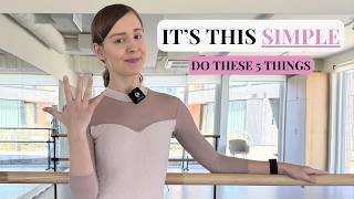 5 Things You NEED To Do To Get Better At Ballet (Ex Pro Dancer Talks)