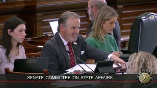 Texas Senate State Affairs Committee Hearing - May 22, 2025 Part 1