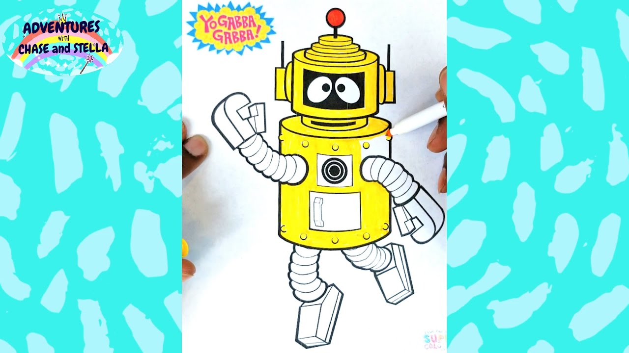 Download Let's Color In: Plex from Yo Gabba Gabba - Learn Colors ...