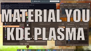 Make KDE Plasma BEAUTIFUL by Wallpaper Tinting! screenshot 4