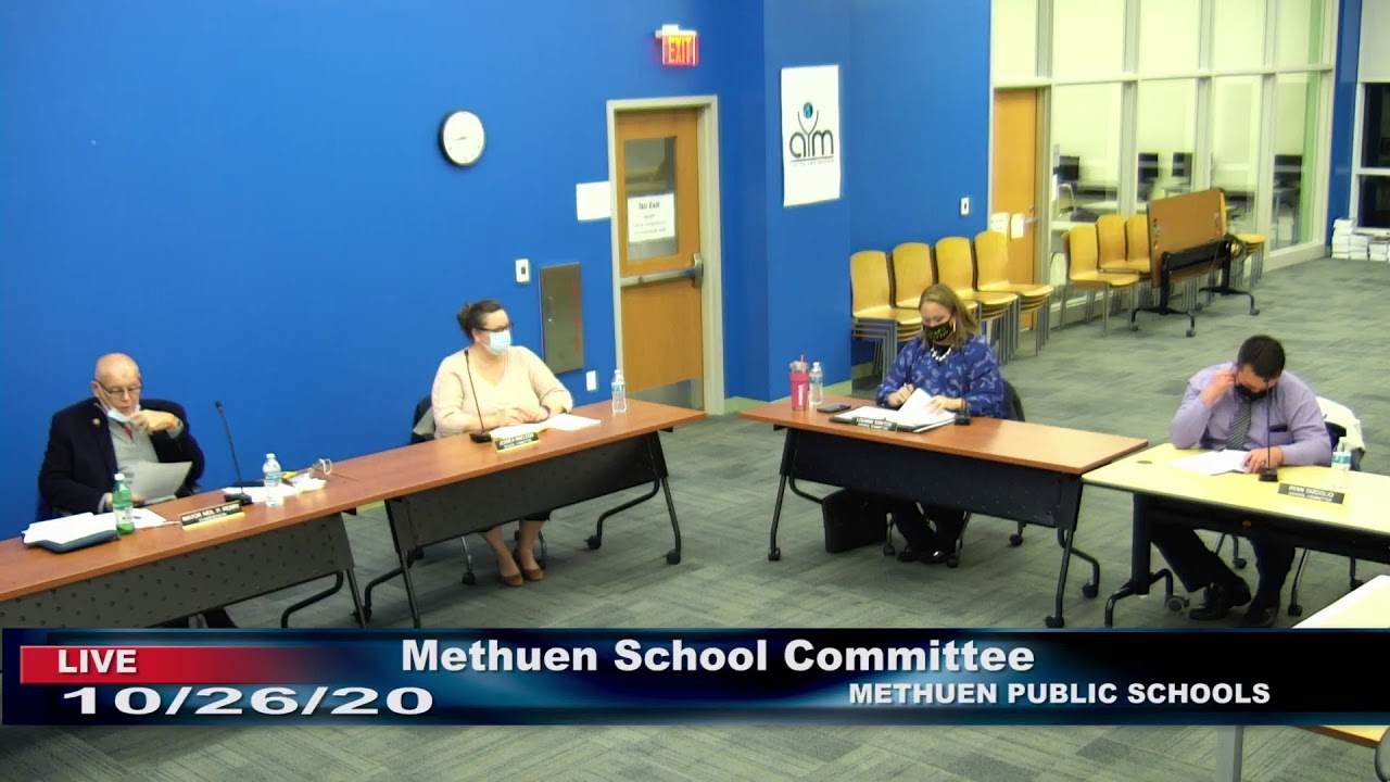 2020 10/26 School Committee Meeting