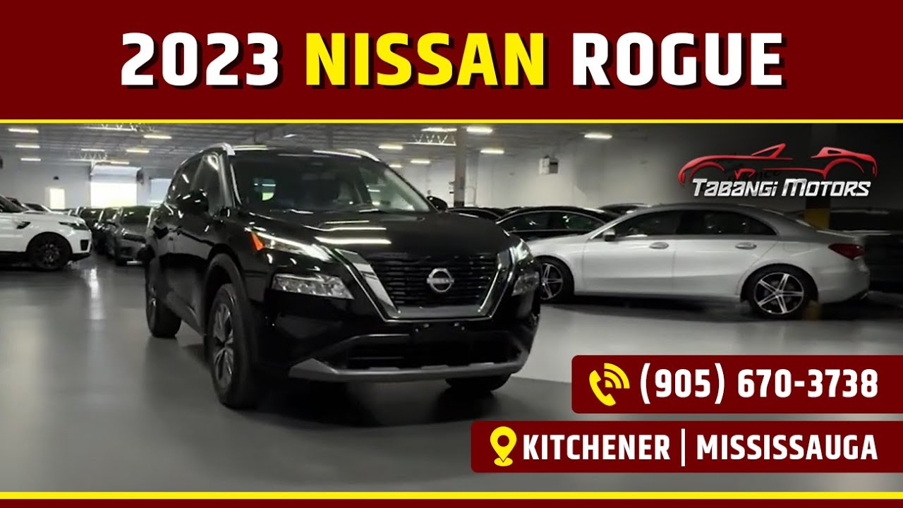 2023 Nissan Rogue Black | Used Nissan For Sale in Mississauga, ON