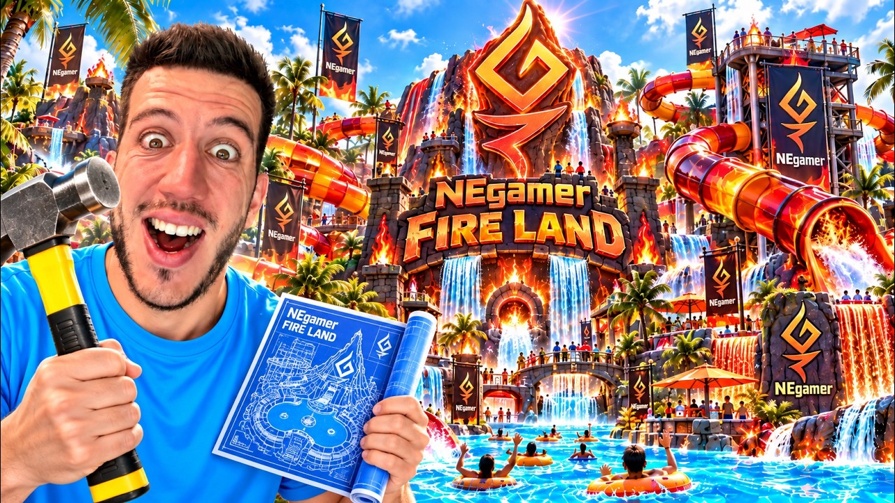 ПОСТРОИХ NEGAMER АКВАПАРК!