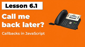JavaScript Callback Functions Explained #fullstackroadmap (Ep. 6.1)
