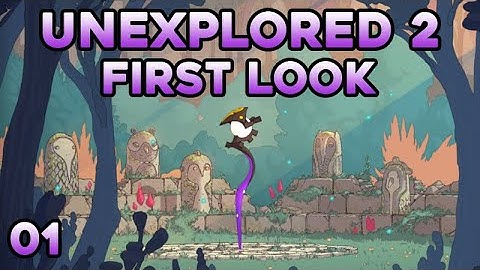 Unexplored 2 | Adventure Roguelike | Unspoiled First Look | Part 1 [Stream VOD]