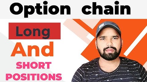 Option  Chain  Analysis - Short and Long Positions