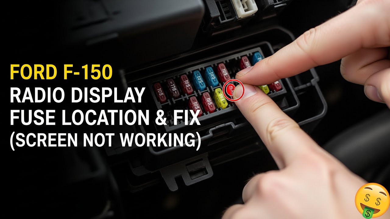 Ford F-150 Radio Display Fuse Location & Fix (Screen Not Working)