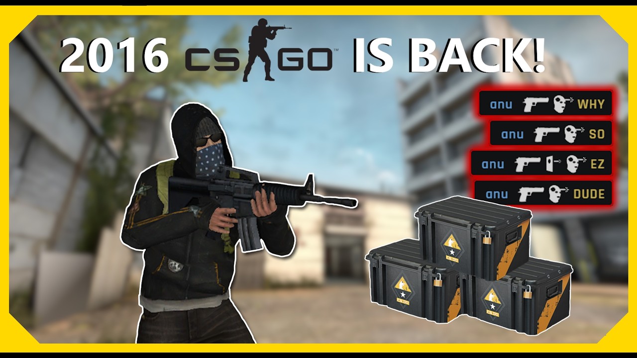 Cs 2016 2016 CS:GO IS BACK! - YouTube