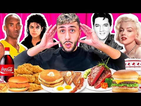 Eating Famous Celebrities LAST Meals!