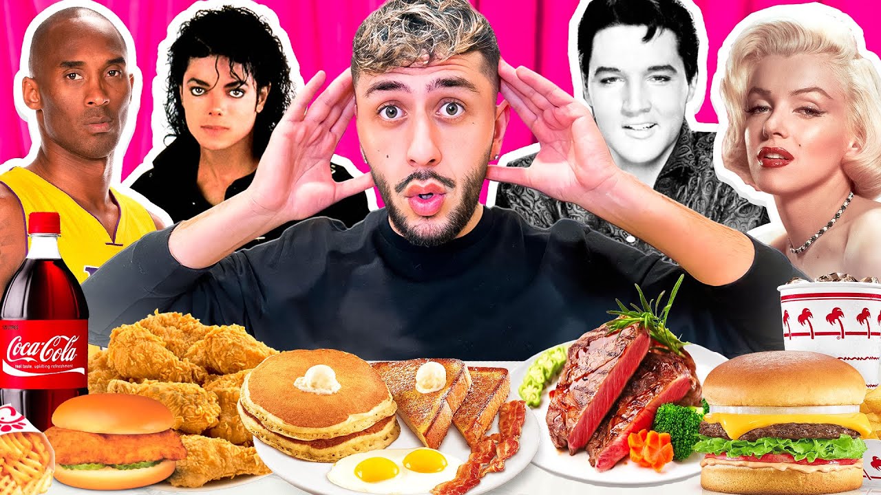 Eating Famous Celebrities LAST Meals!