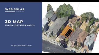 How to create solar design based on 3D Map (Digital Elevation Model)
