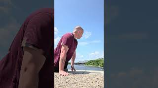 Push Ups at the Rideau Canal National Historic Site.