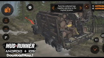 CRANE OPERATOR : Mud Runner Spintires Mobile For Android/IOS Terbaru 2020 Release Juli 2020