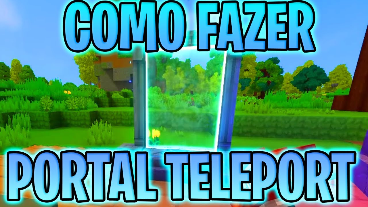 Como Fazer PORTAL DE TELEPORTE no Hytale 😱🔥 | Teleport RÁPIDO e FÁCIL