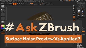 #AskZBrush: “Why does Surface Noise look different after it is applied?”