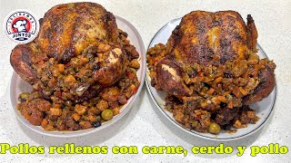 Pollo relleno con carne, cerdo y vegetales. Cena especial para el 31. by Cocinemosjuntos.com 10,390 views 3 months ago 11 minutes, 9 seconds