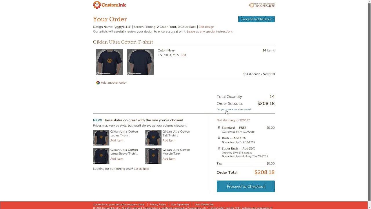How to Use a CUSTOMINK Promo Code YouTube