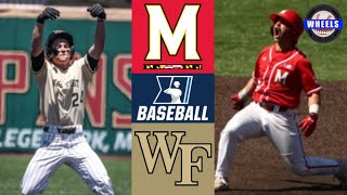 #15 Maryland v Wake Forest Highlight | Regionals Elimination Game | 2022 College Baseball Highlights screenshot 2