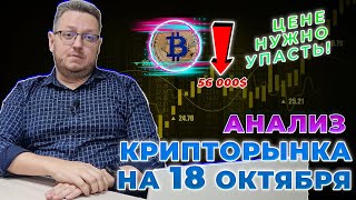 Точки входа и технический анализ криптовалют биткоин (BTC) XRP, BNB, DOT, ETH