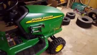My john deere lt133 and upgrades