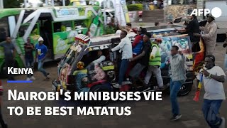 Kenya's colourful matatus compete in a celebration of design and street culture | AFP