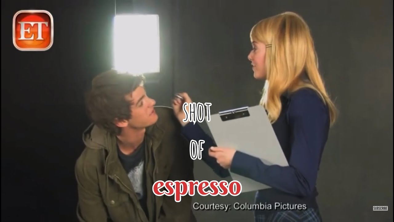 She was like a shot of espresso | Andrew Garfield & Emma stone edit