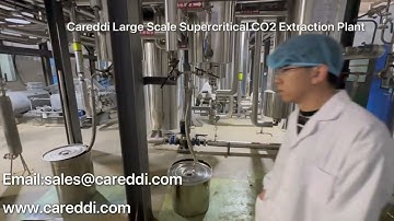 Careddi large scale supercritical co2 extraction machine well organized