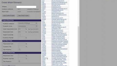 Requesting an Academic Advisement Report
