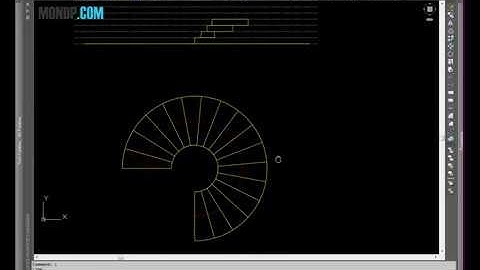 Cách Vẽ Cầu Thang Xoắn Ốc - Autocad PhuongTk | NESA iCAD