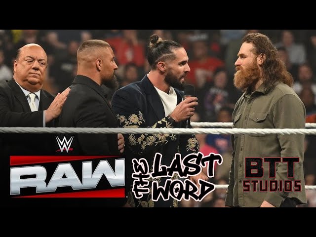 The Last Word | Monday April 28 | Post Raw Show #wwe