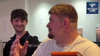 Penn State OL Cooper Cousins talks spring camp and running back room!