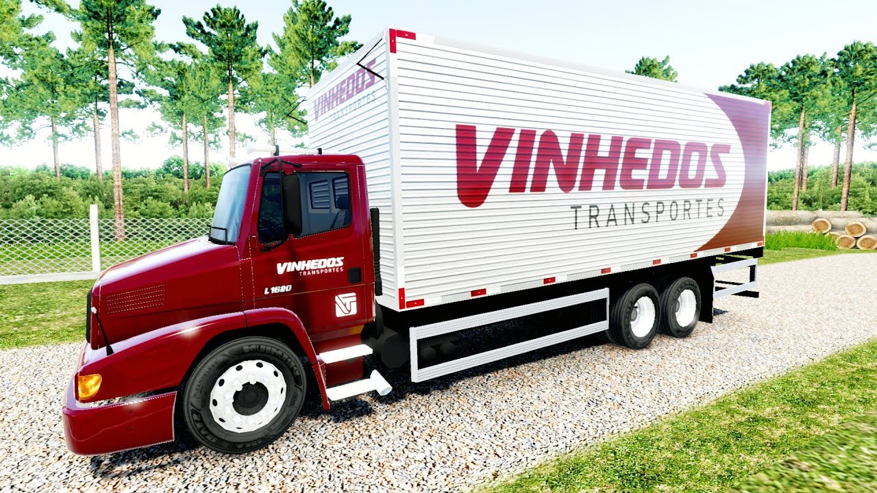 Camión Mercedes Benz transporte VINHEDOS🇧🇷🇧🇷