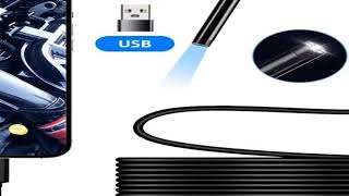 KERUI Android Endoscope Camera 2 IN1 Micro USB Type C Borescope Mini Camera Waterproof LED Car Inspe