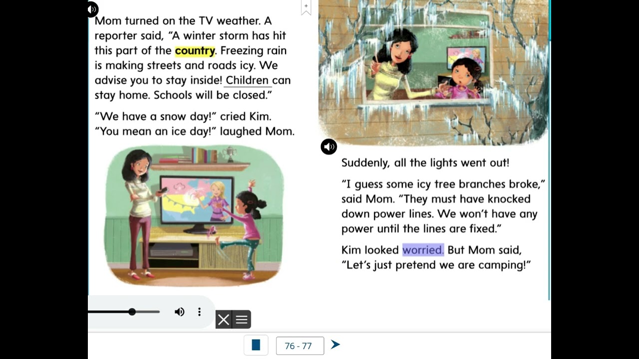 WRAPPED IN ICE (Reading Wonders)