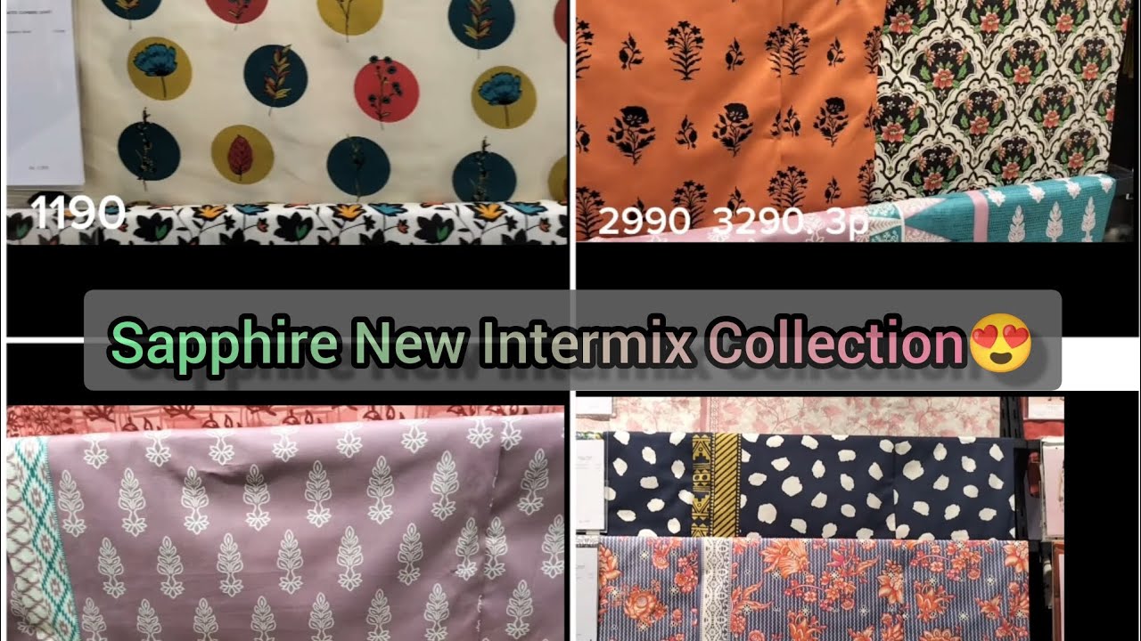 Sapphire New Intermix Collection | Sapphire New Cambric collection ...