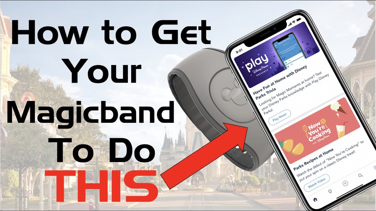 HOW TO LINK YOUR MAGICBAND TO YOUR IPHONE YouTube HOW TO LINK YOUR MAGICBAND TO YOUR IPHONE YouTube