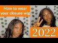 New and unique way to rock your closure wig