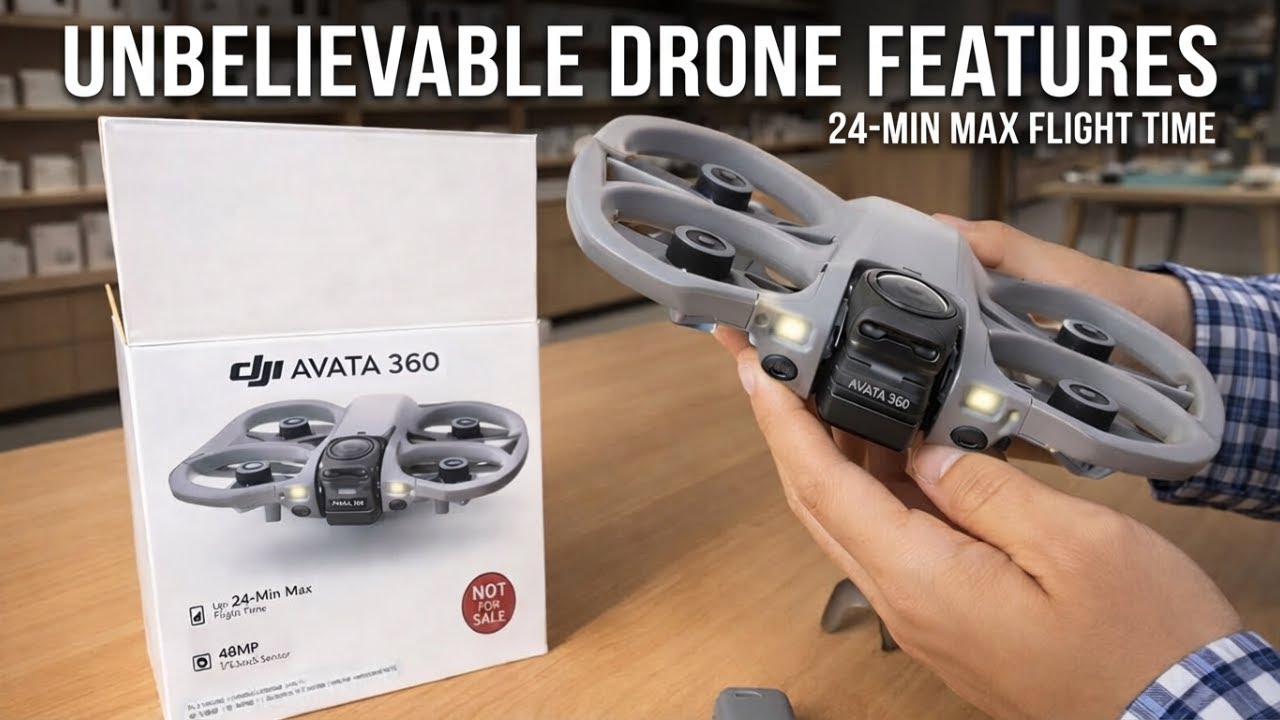 Утекшее изображение DJI Avata 360 раскрыло революционную функцию!
