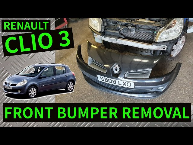 Comment démonter le pare choc arrière sur Renault Clio 3 