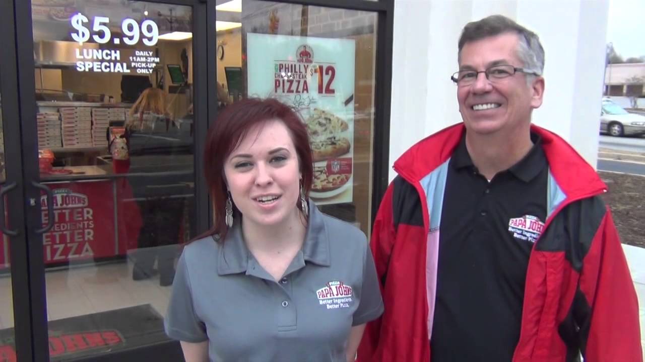 Papa John's Pizza chooses Anderson, SC YouTube