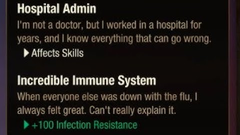 4: INCREDIBLE IMMUNE SYSTEM - TRAITS