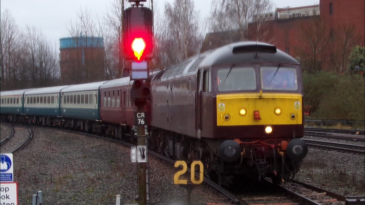 Trains at Chester! Inc: 44871 (22/11/24) - YouTube