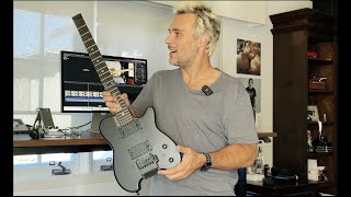 PLAYING A KIESEL FOR THE FRST TIME EVER!  ALLAN HOLDSWORTH Model HH2 REVIEW!