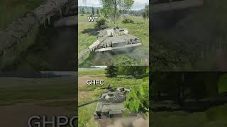 Realism War Thunder Vs GHPC #warthunder #gunnerheatpc