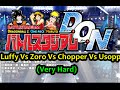 Battle Stadium D O N Luffy Vs Zoro Vs Chopper Vs Usopp Very Hard Battle Stadium D O N Luffy Vs Zoro Vs Chopper Vs Usopp Very Hard