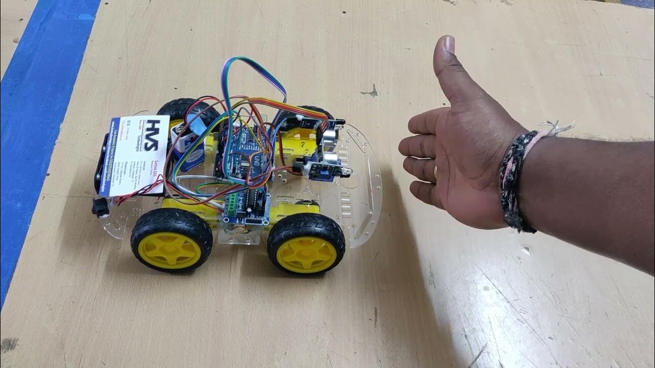Arduino Human Following/Object Following Car - YouTube