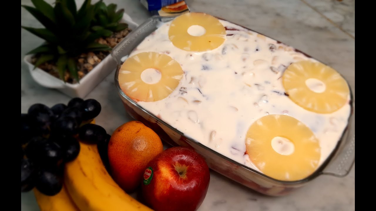 Fruits n Nuts Trifle Delight| Fruits delight| Banaye Dawat Wala Meetha Ghar Par 