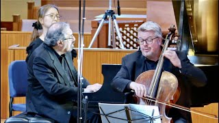 Paul Watkins, cello; Boris Berman. piano: Brahms’s E-minor Cello Sonata, Op. 38