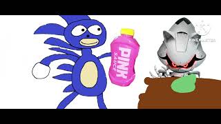 metal sonic eat pink sauce